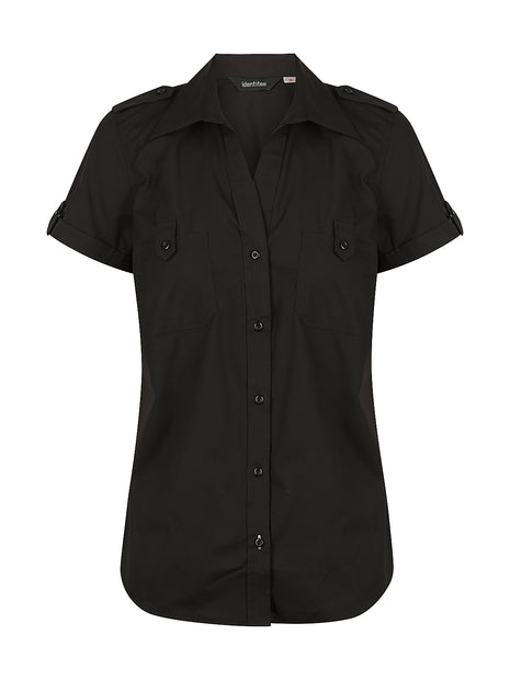 Chelsea Ladies Short Sleeve Shirt (ID-W25)