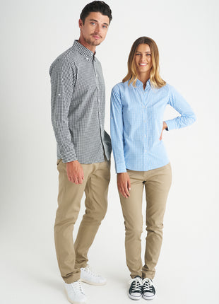 Miller Ladies Long Sleeve Shirt (ID-W45)