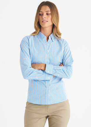 Miller Ladies Long Sleeve Shirt (ID-W45)