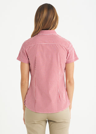 Miller Ladies Short Sleeve Shirt (ID-W47)