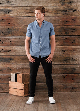Dylan Mens Short Sleeve Shirt (ID-W49)