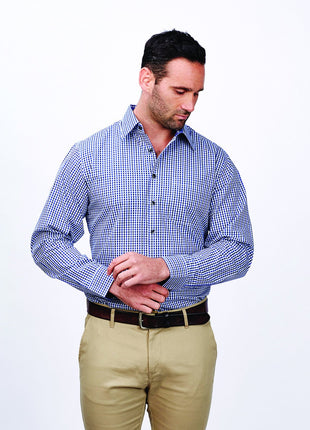 Hudson Mens Long Sleeve Shirt (ID-W54)