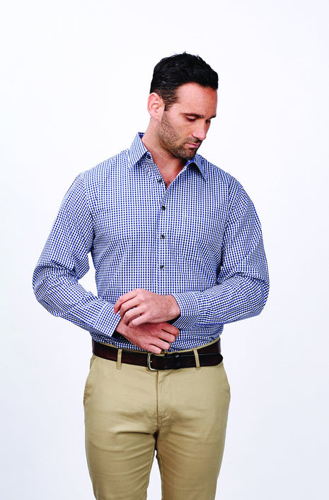 Hudson Mens Long Sleeve Shirt (ID-W54)