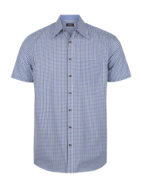 Hudson Mens Short Sleeve Shirt (ID-W55)