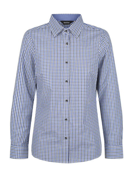Hudson Ladies Long Sleeve Shirt (ID-W56)