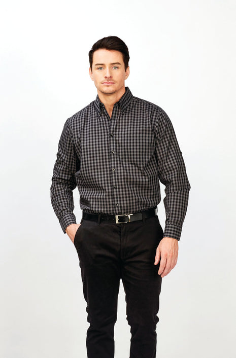 Barrett Mens Long Sleeve Shirt (ID-W69)
