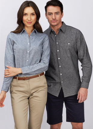 Floyd Mens Long Sleeve Shirt (ID-W71)