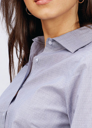 Hunter Ladies Long Sleeve Shirt (ID-W81)