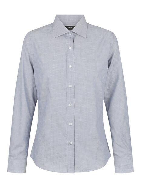 Hunter Ladies Long Sleeve Shirt (ID-W81)