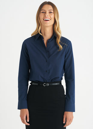 Blake Ladies Long Sleeve Shirt (ID-W92)