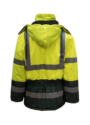 Hi Vis Freezer Jacket with Reflective Tape (NC-WFJ001)