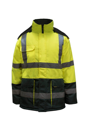 Hi Vis Freezer Jacket with Reflective Tape (NC-WFJ001)