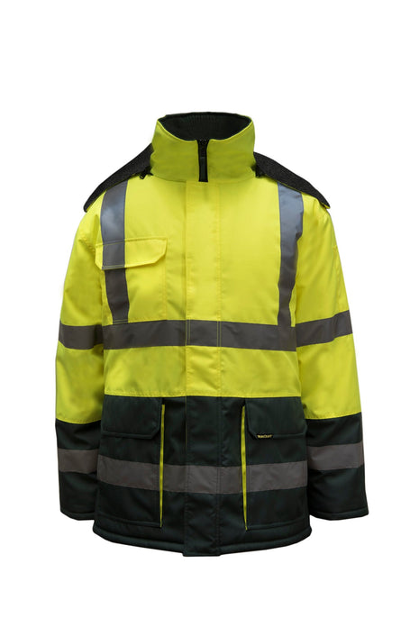 Hi Vis Freezer Jacket with Reflective Tape (NC-WFJ001)