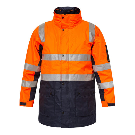 Hi Vis 4 in 1 Jacket with Reflective Tape (NC-WW9013)